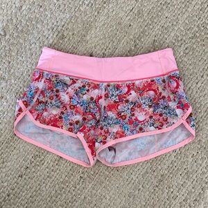 Lululemon Speed Up shorts